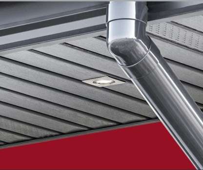 Soffit opaž - PVC podstavek