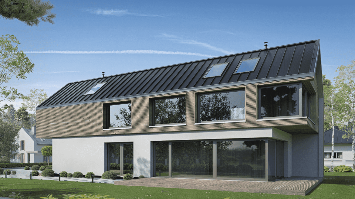 Terano IZO Strešna in fasadna plošča s stoječim šivom klik